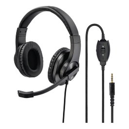Hama HS-P350 Auriculares Gaming Negro