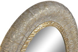 DKD Home Decor Espejo Árabe Dorado 78 x 106 x 5.5 cm