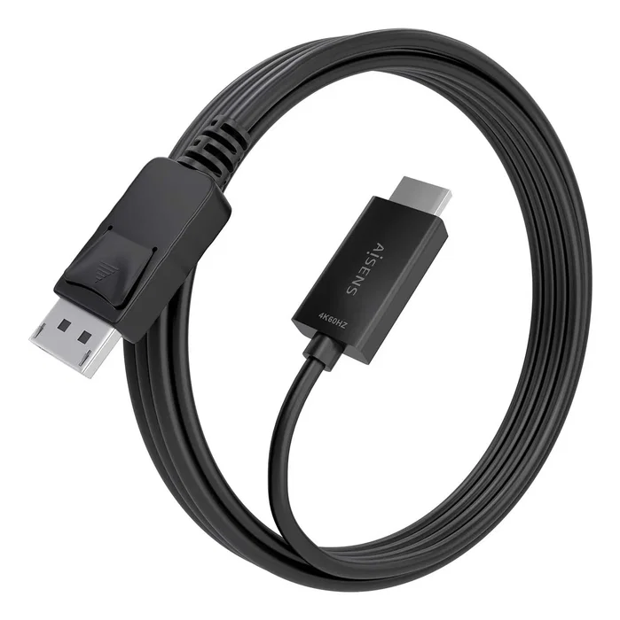 Aisens Cable Conversor DisplayPort a HDMI 4K@60Hz 3m Negro Aisens Cable Conversor DisplayPort a HDMI 4K@60Hz 3m Negro