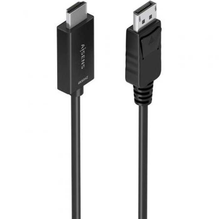 Aisens Cable Conversor DisplayPort a HDMI 4K@60Hz 3m Negro A125-0895 Aisens Cable Conversor DisplayPort a HDMI 4K@60Hz 3m Negro A125-0895
