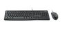Logitech Desktop MK120 DE (Qwertz) - Teclado y Ratón USB, Diseño Resistente a Salpicaduras, Teclas Silenciosas, Óptico
