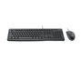 Logitech Desktop MK120 DE (Qwertz) - Teclado y Ratón USB, Diseño Resistente a Salpicaduras, Teclas Silenciosas, Óptico