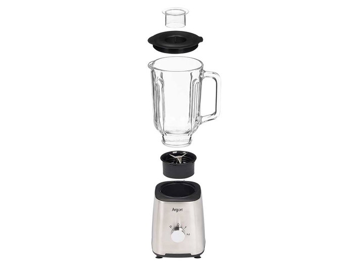 ARGON Batidora de vaso con jarra de vidrio de 1,5 l