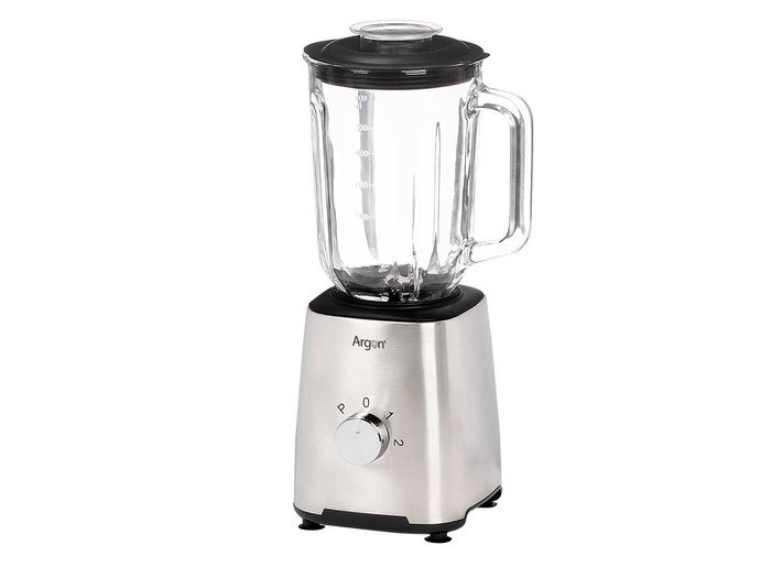ARGON Batidora de vaso con jarra de vidrio de 1,5 l