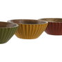 DKD Home Decor Conjunto de 3 Cuencos de Mango SAI WHITE 23 Colores Surtidos