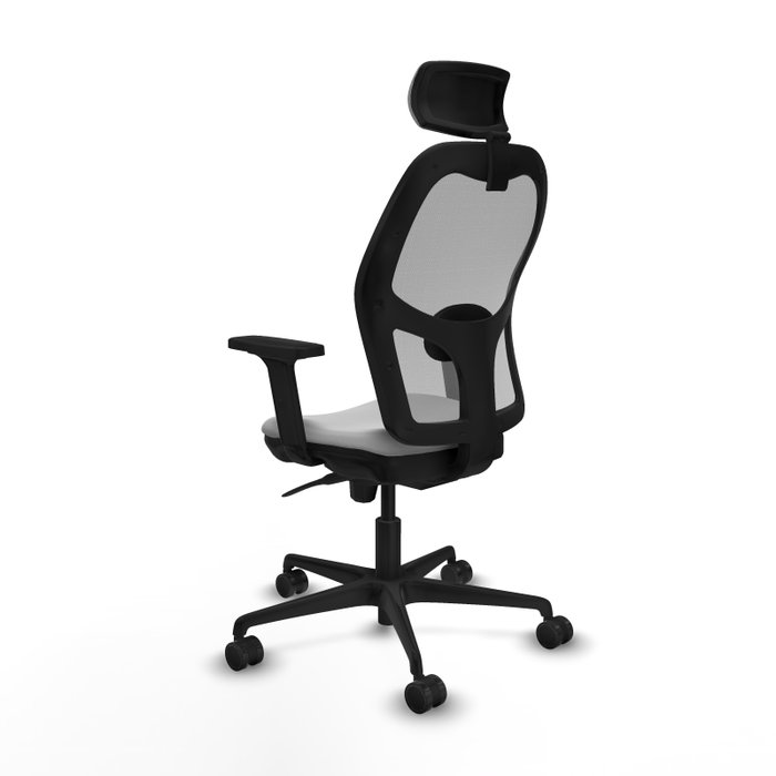 PIQUERAS Y CRESPO Silla de oficina Jorquera con mecanismo Sincro, Gris