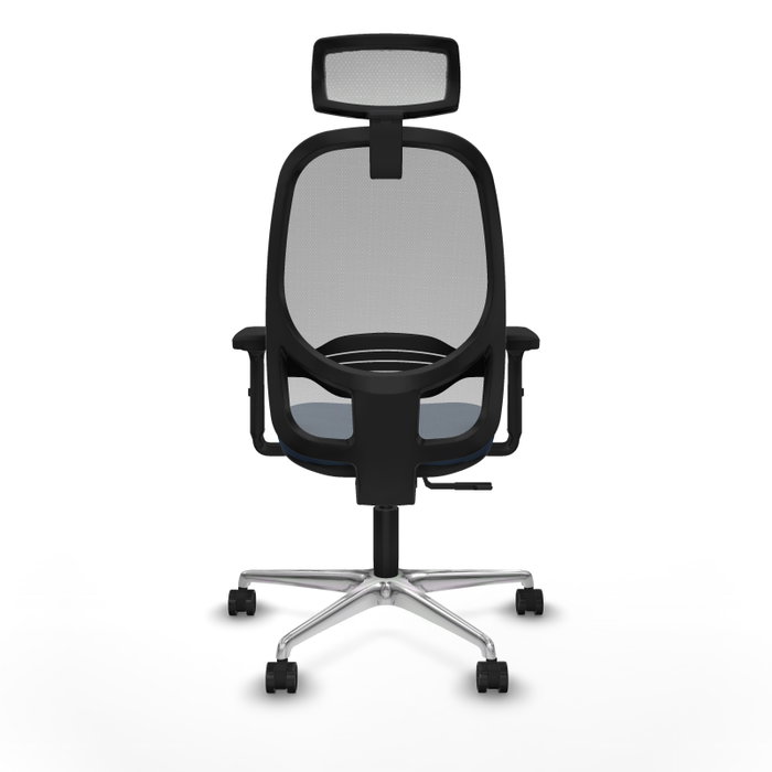 PIQUERAS Y CRESPO Silla de oficina Cilanco con mecanismo Sincro, Azul marino y Gris PIQUERAS Y CRESPO Silla de oficina Cilanco con mecanismo Sincro, Azul marino y Gris