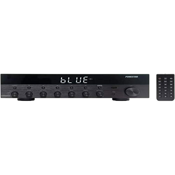 Fonestar AS-6060 Amplificador estéreo Hi-Fi Bluetooth/USB/FM