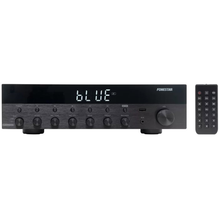 Fonestar AS-6060 Amplificador estéreo Hi-Fi Bluetooth/USB/FM