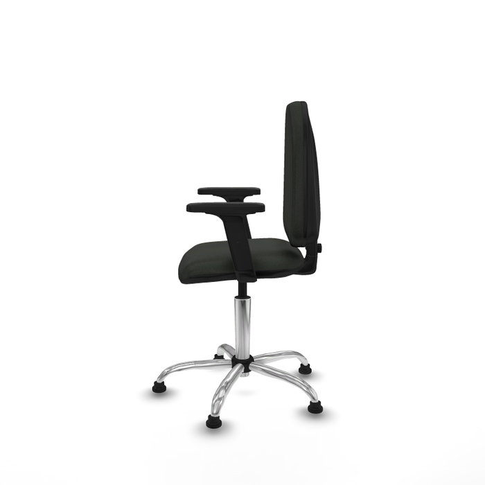 PIQUERAS Y CRESPO Silla de oficina Aýna Negra con Brazos 2D PIQUERAS Y CRESPO Silla de oficina Aýna Negra con Brazos 2D
