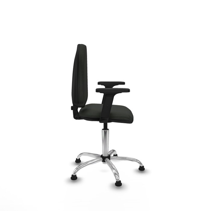 PIQUERAS Y CRESPO Silla de oficina Aýna Negra con Brazos 2D PIQUERAS Y CRESPO Silla de oficina Aýna Negra con Brazos 2D