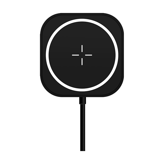 LogiLink Cargador inalámbrico para coche con soporte para smartphone 15W