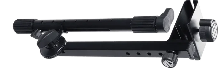 QUIKLOK Extensión 2ª Teclado Formato "Z" Acero Negro Altura Regulable 235-310mm Soporte Teclado