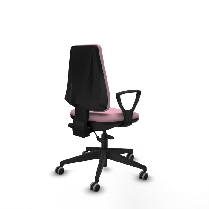 PIQUERAS Y CRESPO Silla de oficina Elche Rosa con mecanismo Asincro PIQUERAS Y CRESPO Silla de oficina Elche Rosa con mecanismo Asincro
