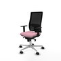 PIQUERAS Y CRESPO Silla de oficina Horna Rosa y Negro