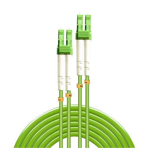 Lindy Cable de fibra óptica OM5 5m LC/LC Verde
