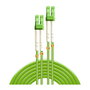 Lindy Cable de fibra óptica OM5 5m LC/LC Verde