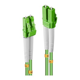 Lindy Cable de fibra óptica OM5 5m LC/LC Verde