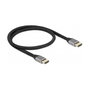 DeLOCK Cable HDMI Ultra High Speed 8K 60 Hz 48 Gbps, 0,5 m, Gris