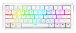 Redragon Draconic V2 K730W-RGB-PRO Teclado Mecánico Inalámbrico Gaming Blanco Layout Polaco