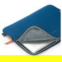 DICOTA D32154-RPET Funda para portátil de 14 pulgadas, color azul marino, fabricada con materiales reciclados
