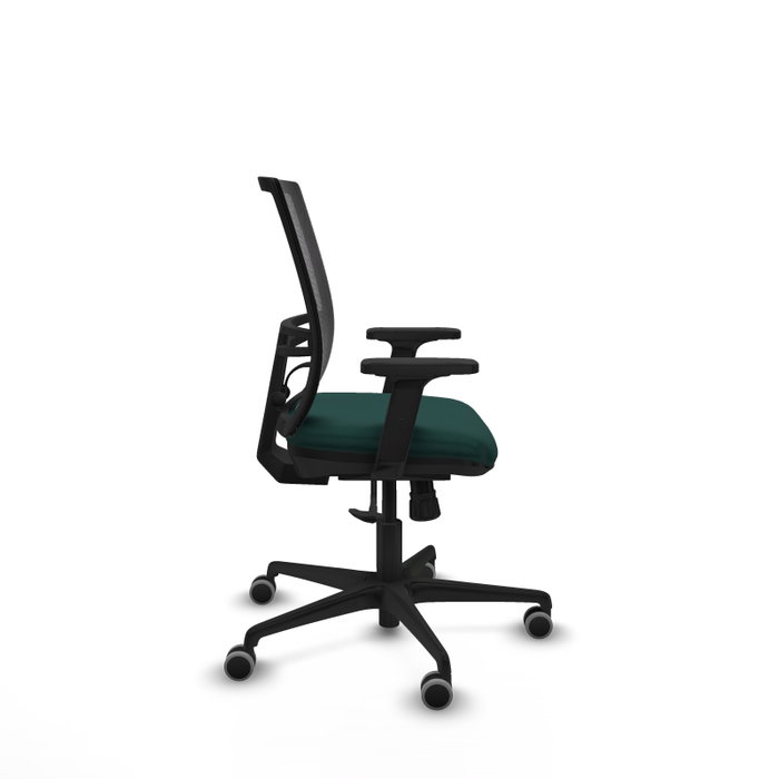 PIQUERAS Y CRESPO Silla de oficina Yunquera Verde botella con mecanismo Sincro PIQUERAS Y CRESPO Silla de oficina Yunquera Verde botella con mecanismo Sincro