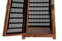 DKD Home Decor Portavelas Mango y Metal Natural 20x20x38