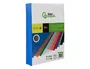 Liderpapel Tapa encuadernacion polipropileno A4 0.5 mm Azul translucido paquete de 100 unidades