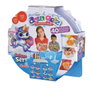Simba Aqua Gelz Deluxe Set con 9 Botes de Colores, 6 Moldes y 6 Sobres de Mezcla