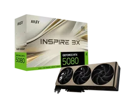 MSI GeForce RTX 5080 16G INSPIRE 3X OC Black GDDR7 16GB