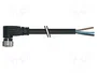 MURRELEKTRONIK Cable para sensores M8 hembra angular 3m