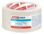 Tesa 66749 Cinta Adhesiva Transparente Basic 66 m x 50 mm - 31 Micras para Embalaje, Precintado de Cajas y Sobres