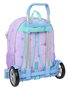 Mochila Escolar con Ruedas Frozen Spirit Lila 33 x 42 x 14 cm