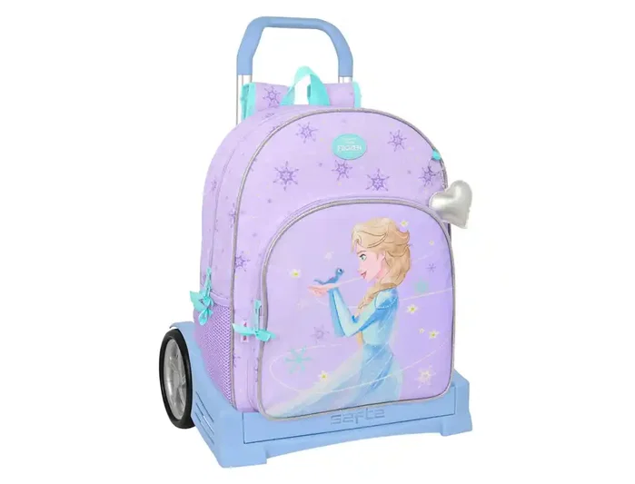 Safta Mochila modelo 180 con carro Evolution Frozen Spirit Safta Mochila modelo 180 con carro Evolution Frozen Spirit