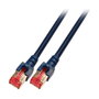 EFB Elektronik Patchkabel RJ45 Cat6 S/FTP 0,25m Negro