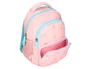 Liderpapel Mochila Escolar Multibolsillo Infantil Rosa Rainbows 350x110x270 mm