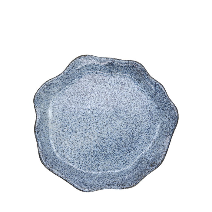 Summa Oyster Granilla Plato Llano 21 cm (Set de 6) Azul-Negro Summa Oyster Granilla Plato Llano 21 cm (Set de 6) Azul-Negro
