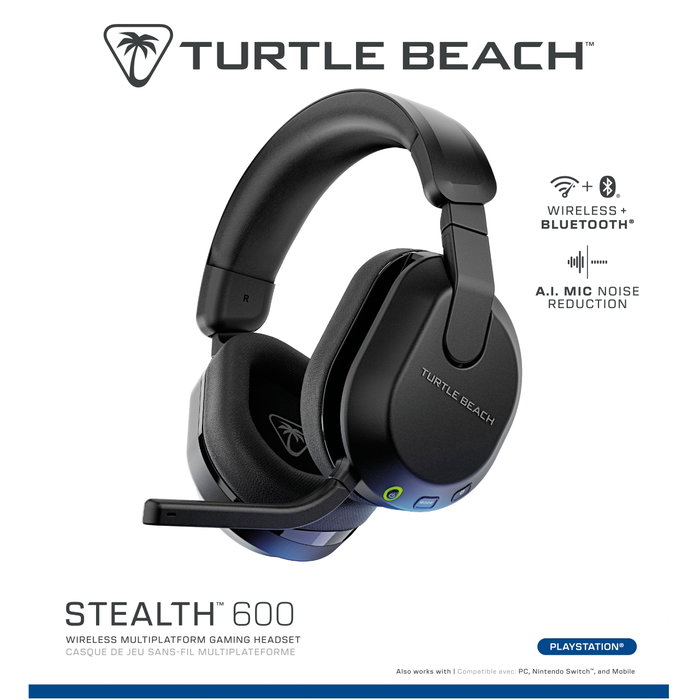 Turtle Beach Stealth 600 Gen 3 para PlayStation, Negro Turtle Beach Stealth 600 Gen 3 para PlayStation, Negro