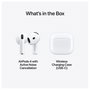 Apple AirPods 4 con Cancelación Activa de Ruido, Blanco