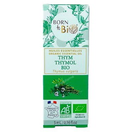 BORN TO BIO Aceite Esencial Tomillo Orgánico 5 Ml Bio