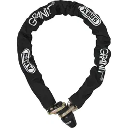 Abus 1480/180 Candado de Cadena de Una Sola Pieza Eslabones 14mm Funda de Tela Cierre Directo Cilindro Xplus 2 Llaves