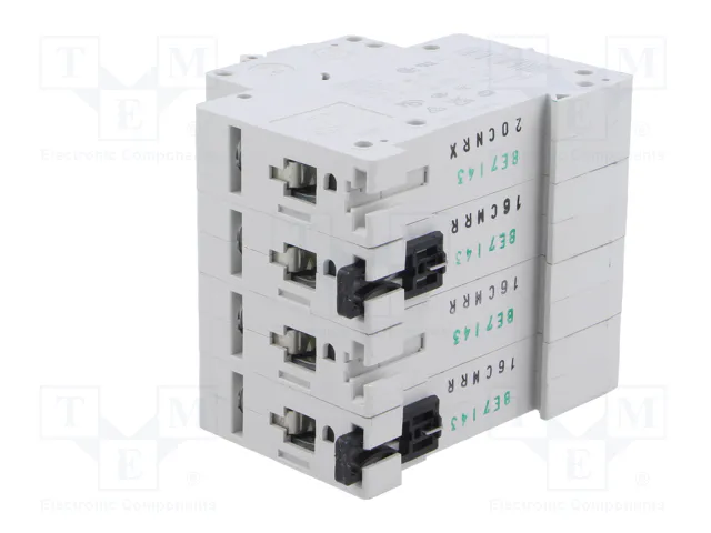 EATON ELECTRIC FAZ-C16/3N Interruptor magnetotérmico 16A 3+N