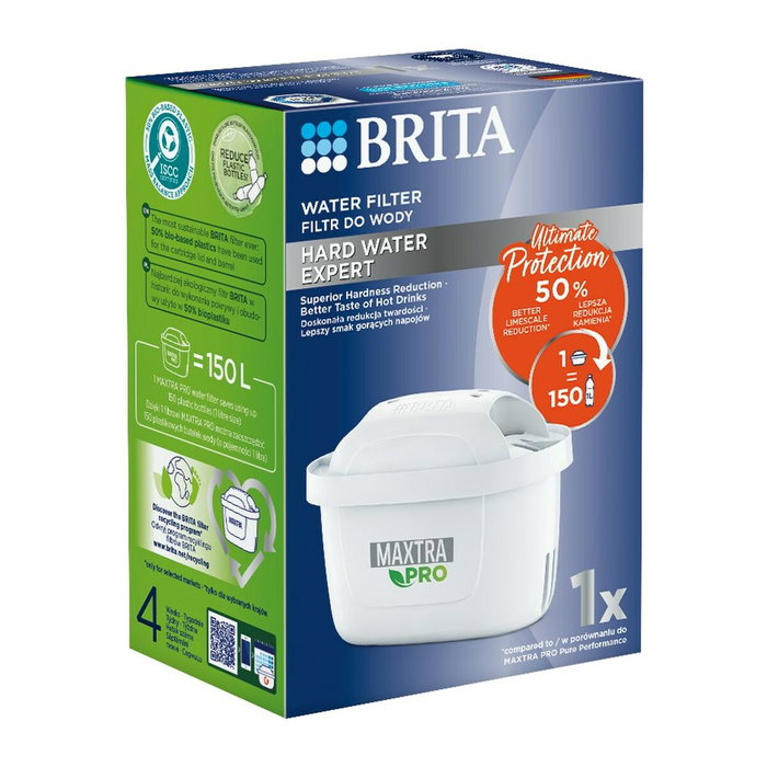 Filtro brita maxtra pro hard water expert 1 ud.
