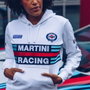 Sparco Sudadera Lady Martini-R Blanco Talla M