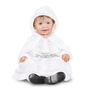 My Other Me Disfraz Monada Blanca Navidad Vestido con Enaguas y Cubrehombros con Capucha Talla 12-24 M