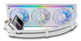 NOX Hummer M-360 LCD Kit Refrigeración Líquida ARGB Blanco 360mm