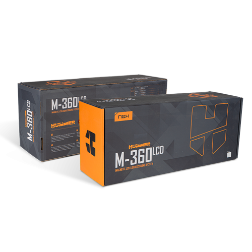 NOX Hummer M-360 LCD Kit Refrigeración Líquida 360mm ARGB Blanco