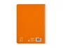 Liderpapel Cuaderno Espiral A5 Pautaguía Tapa Blanda 40 Hojas 75gr Cuadro Pautado 4mm Color Naranja