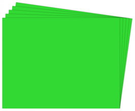FIXO Paquete de 25 Cartulinas Verde Navidad 50x65 cm 180g