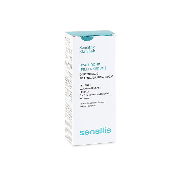 Sensilis HYALURONIC [FILLER SERUM] Sérum Concentrado Rellenador Antiarrugas con Ácido Hialurónico, 30 ml